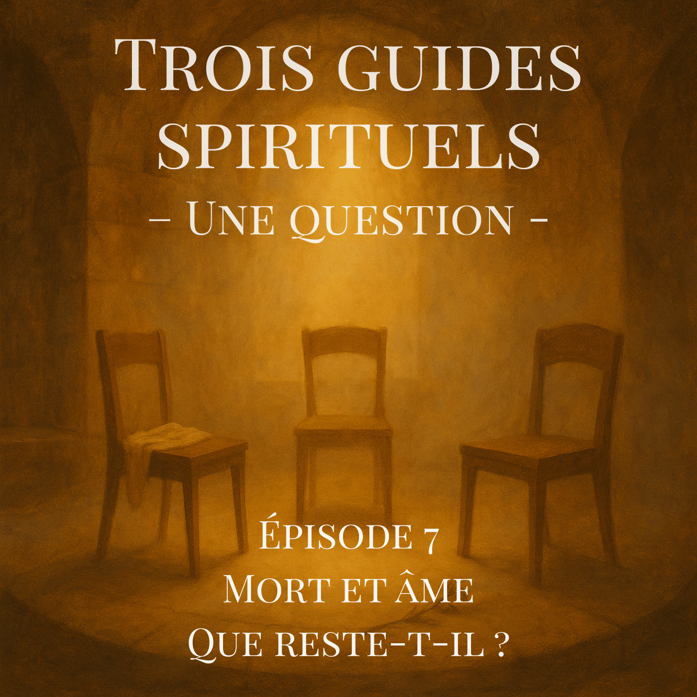 Épisode 7 – La mort et l’âme – Que reste-t-il ? | Trois guides spirituels – Une question