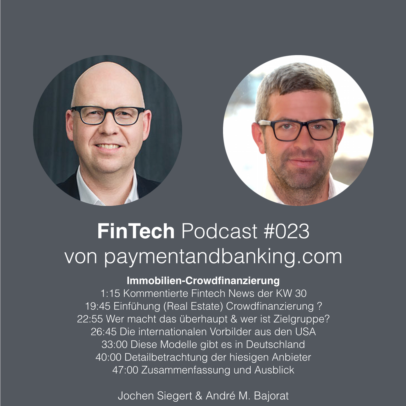 FinTech Podcast #023 - Immobilien-Crowdfinanzierung