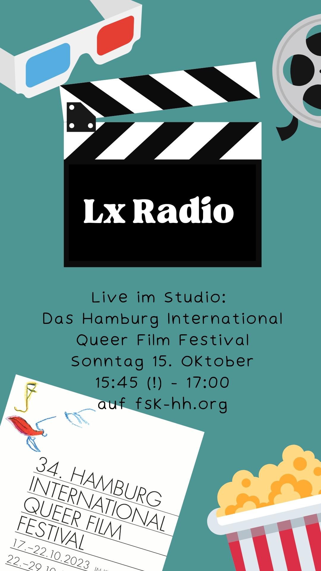 LX Radio Oktober 2023: International Queer Film Festival Hamburg