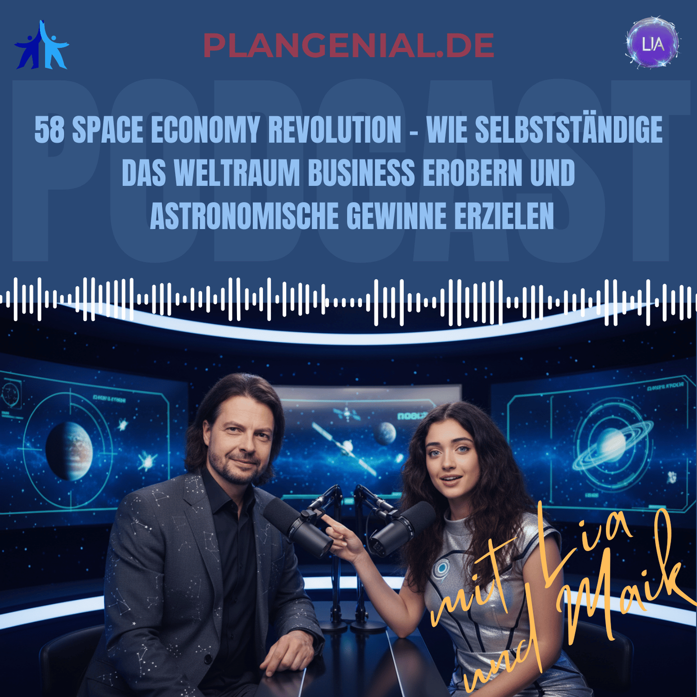 #58 Space Economy Revolution – Wie Selbstständige das Weltraum Business erobern und astronomische Gewinne erzielen