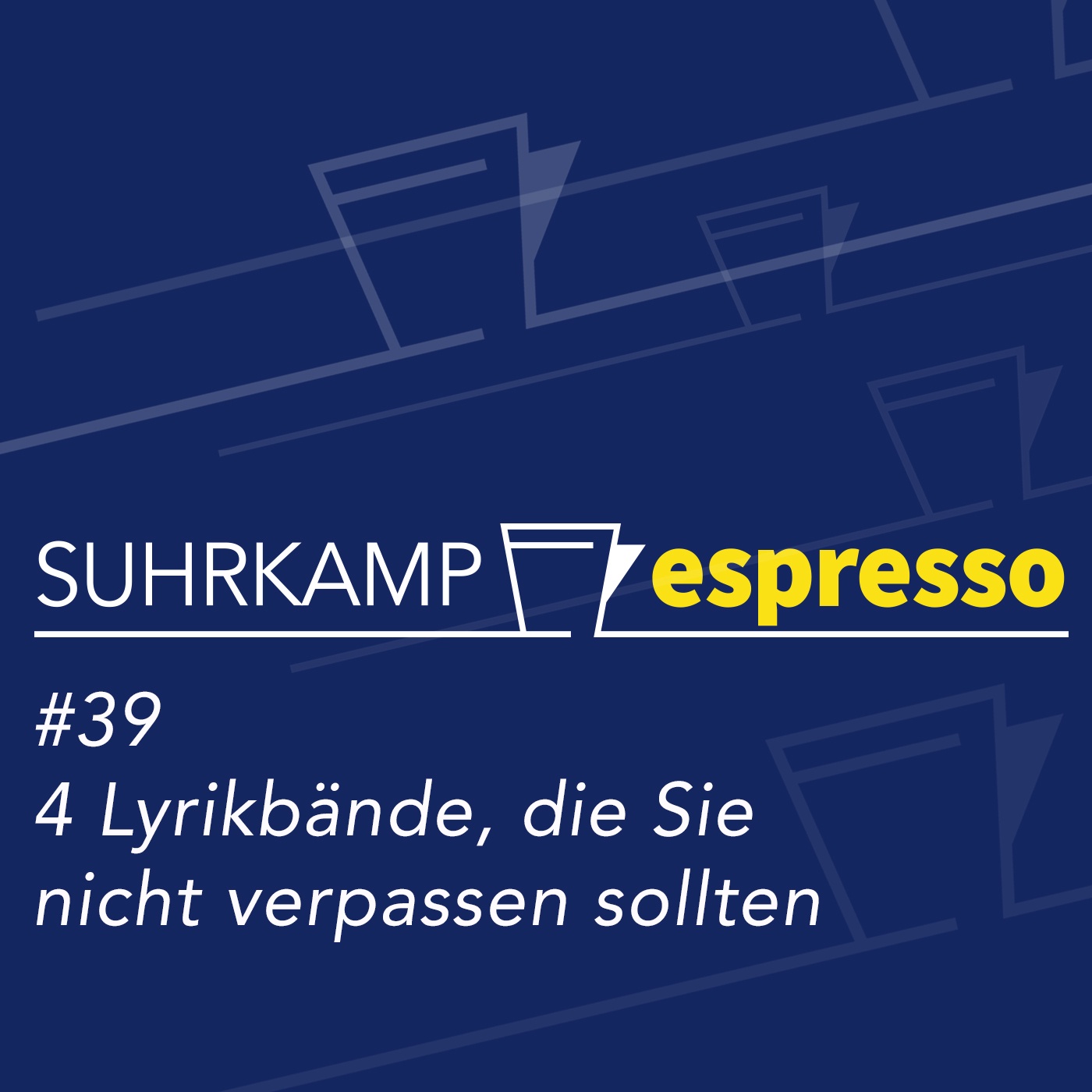 #39: 4 Lyrikbände, die Sie nicht verpassen sollten