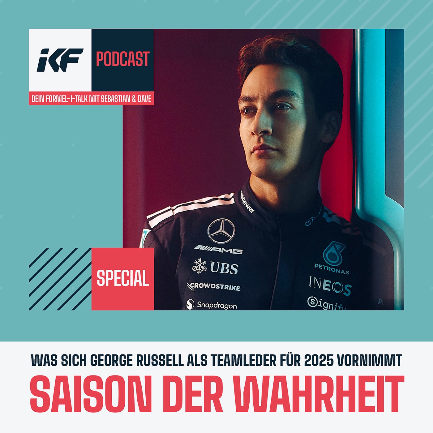 SPECIAL: Russell mit Ansage: Weniger als 10 Siege nicht akzeptabel!