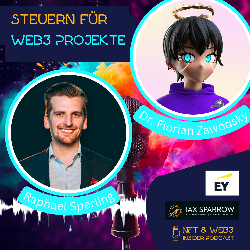 #119 - Florian Zawodsky, Raphael Sperling - Als web3 Projekt sicher durch Steuer und Regulierung