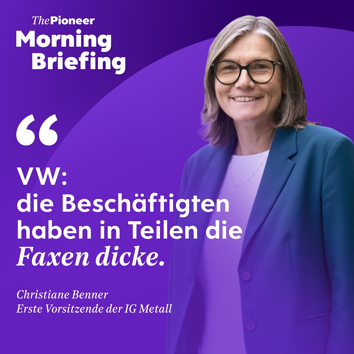 IG-Metall-Chefin über VW und ihre „Warnstreikstimmung