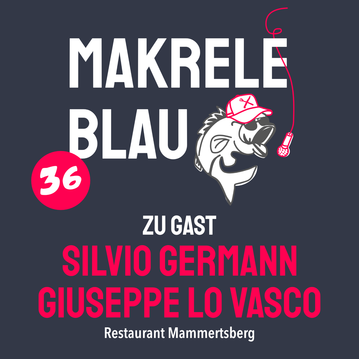 Makrele Blau #36 – Mitbewohner mit em Silvio Germann & Giuseppe Lo Vasco
