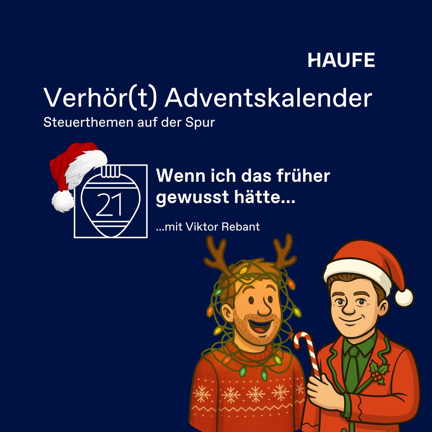 Wenn ich das früher gewusst hätte... mit Viktor Rebant