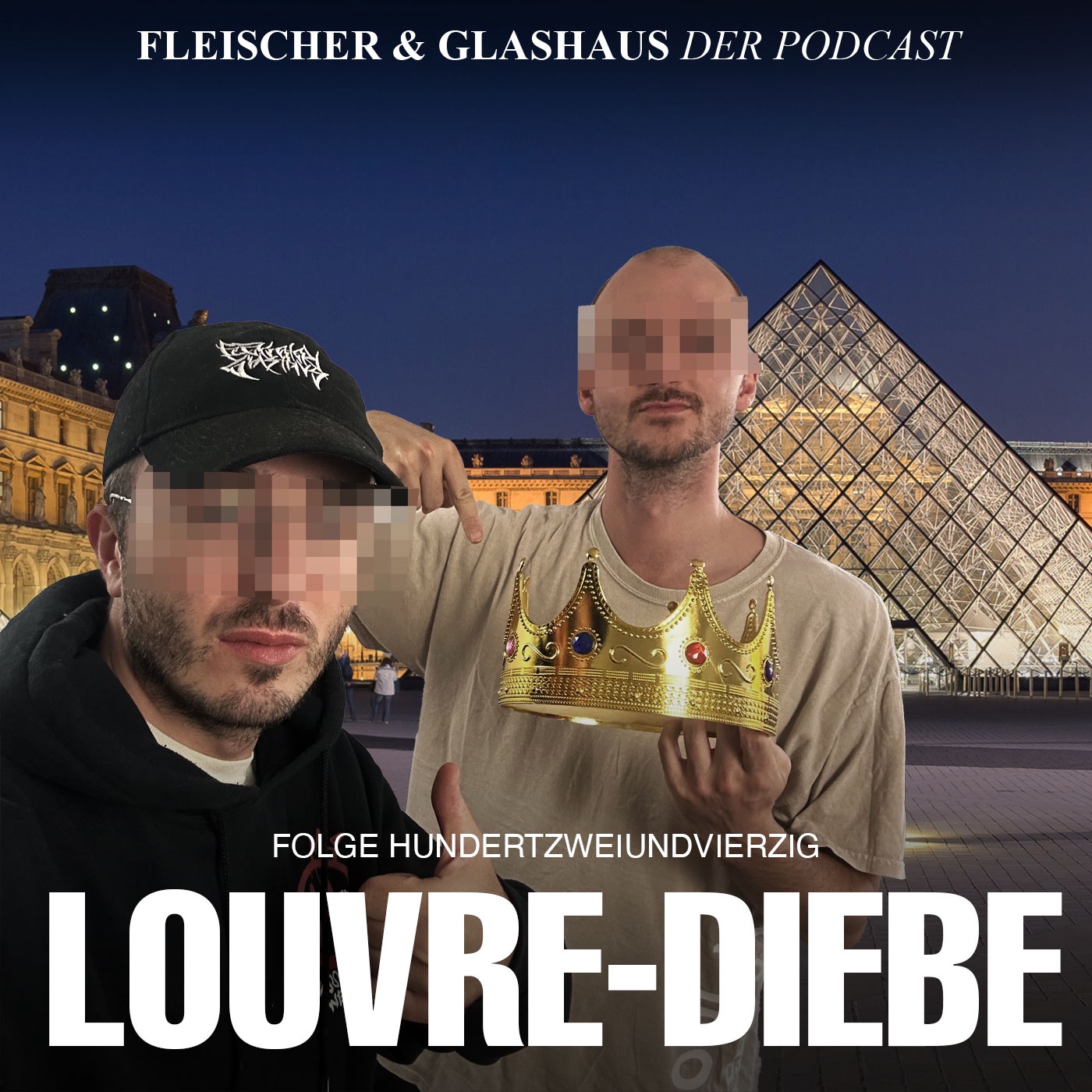 Louvre-Diebe prahlen im Podcast mit geklauter Krone