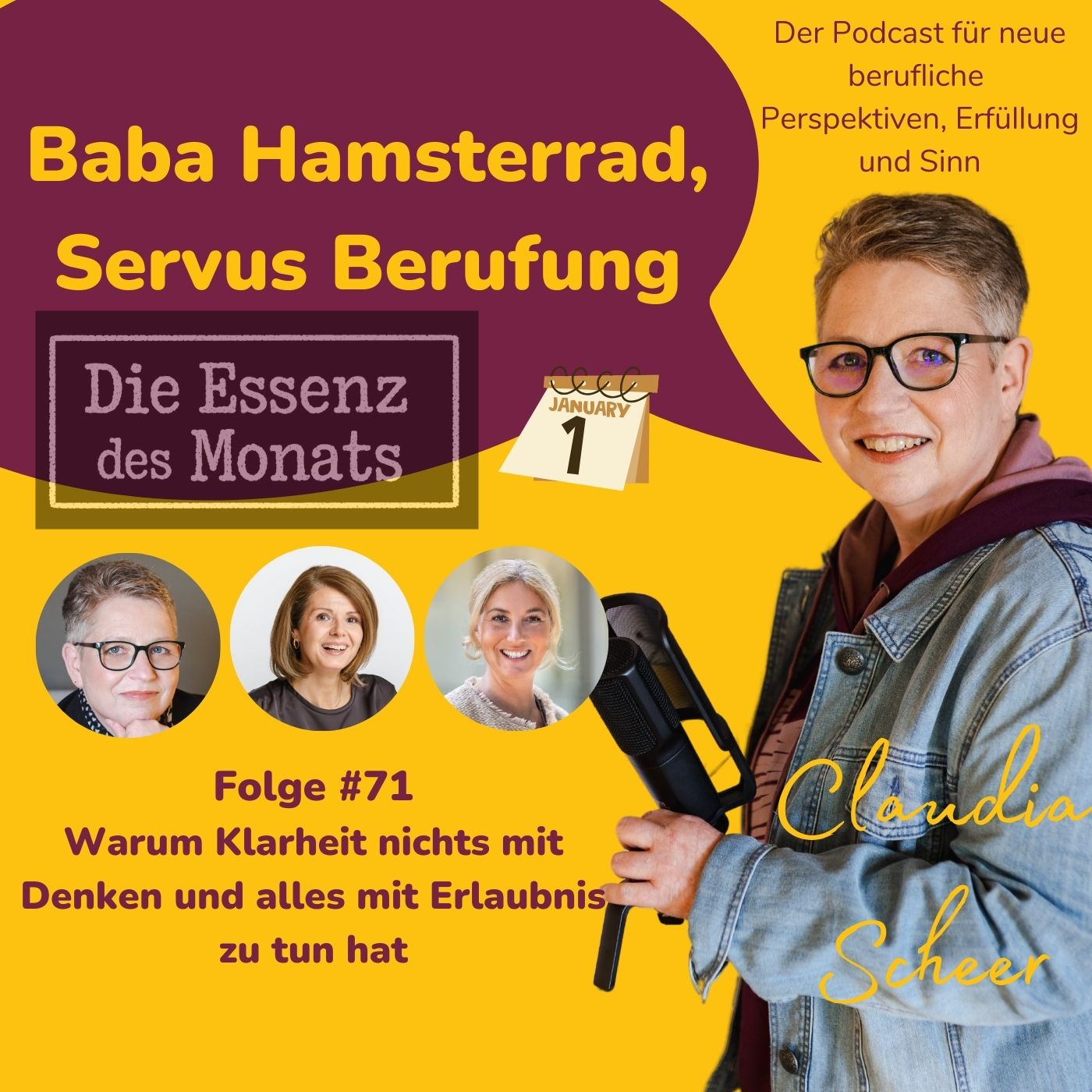 Folge 71 - Warum Denken nichts mit Klarheit und alles mit Erlaubnis zu tun hat