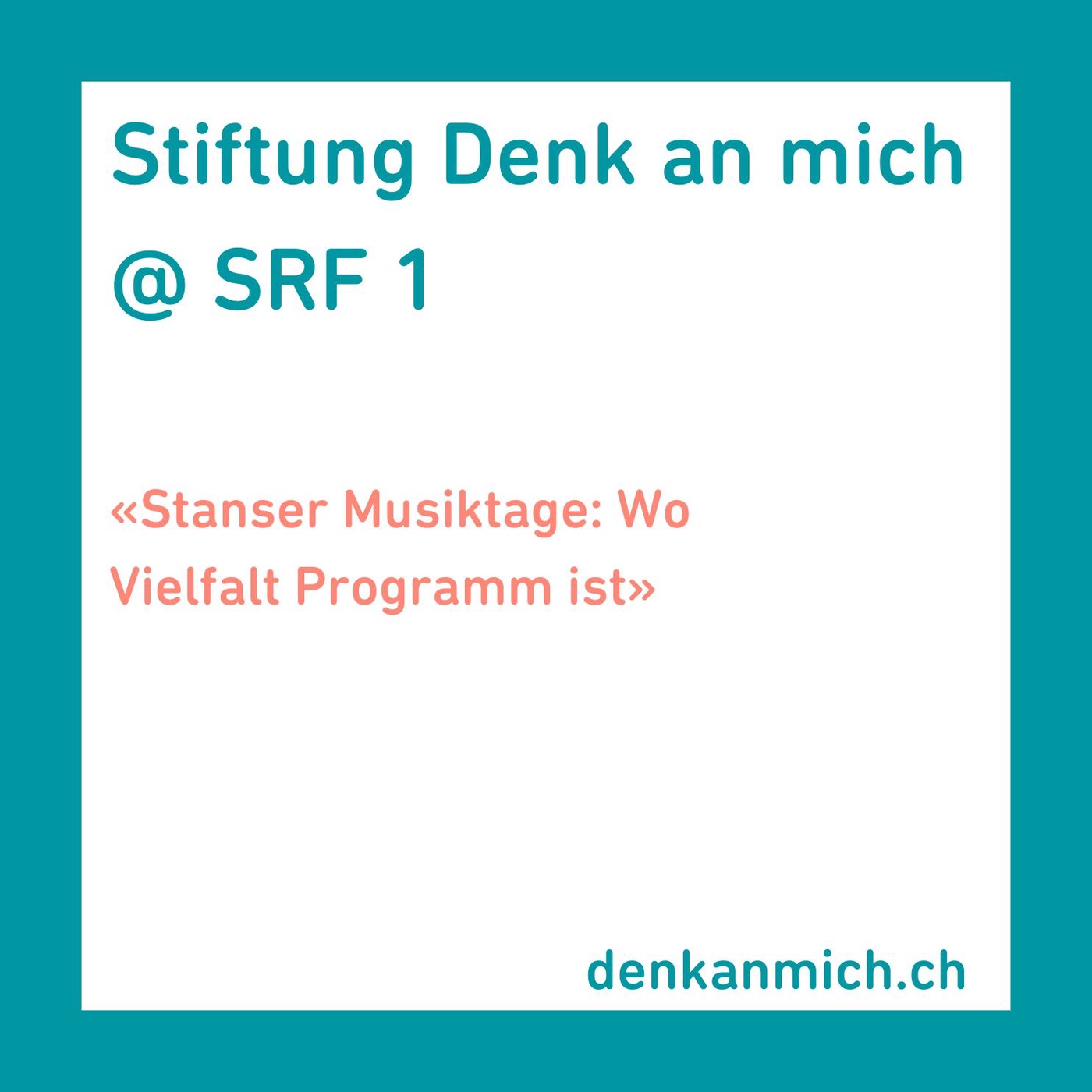 Stanser Musiktage: Wo Vielfalt Programm ist