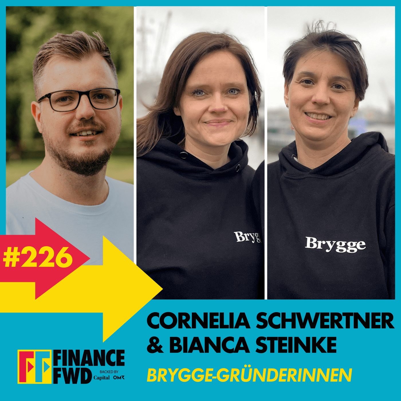 FinanceFWD #226 mit Brygge-Gründerinnen Cornelia Schwertner und Bianca Steinke