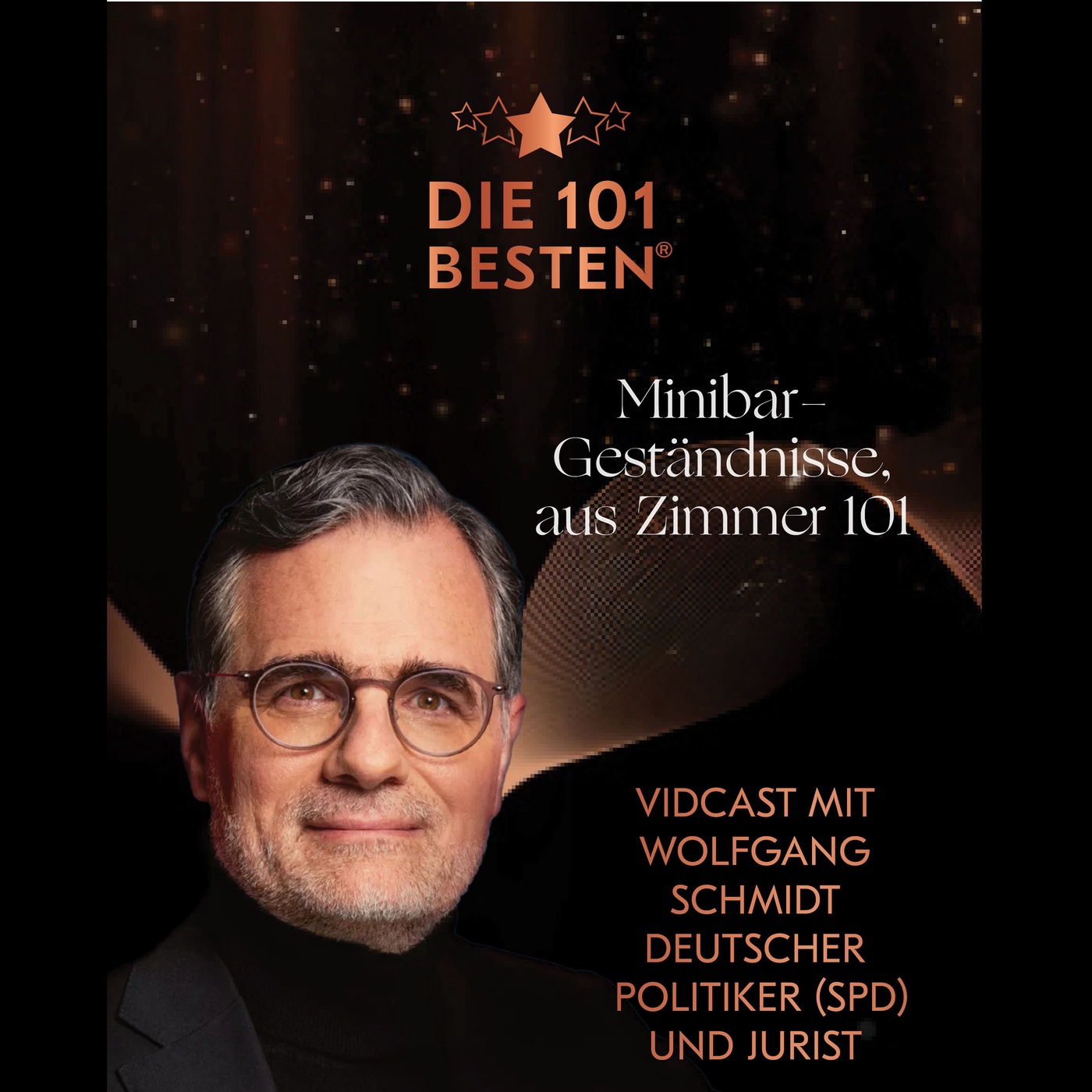 Wolfgang Schmidt zu Gast an der „Minibar im Zimmer 101“.