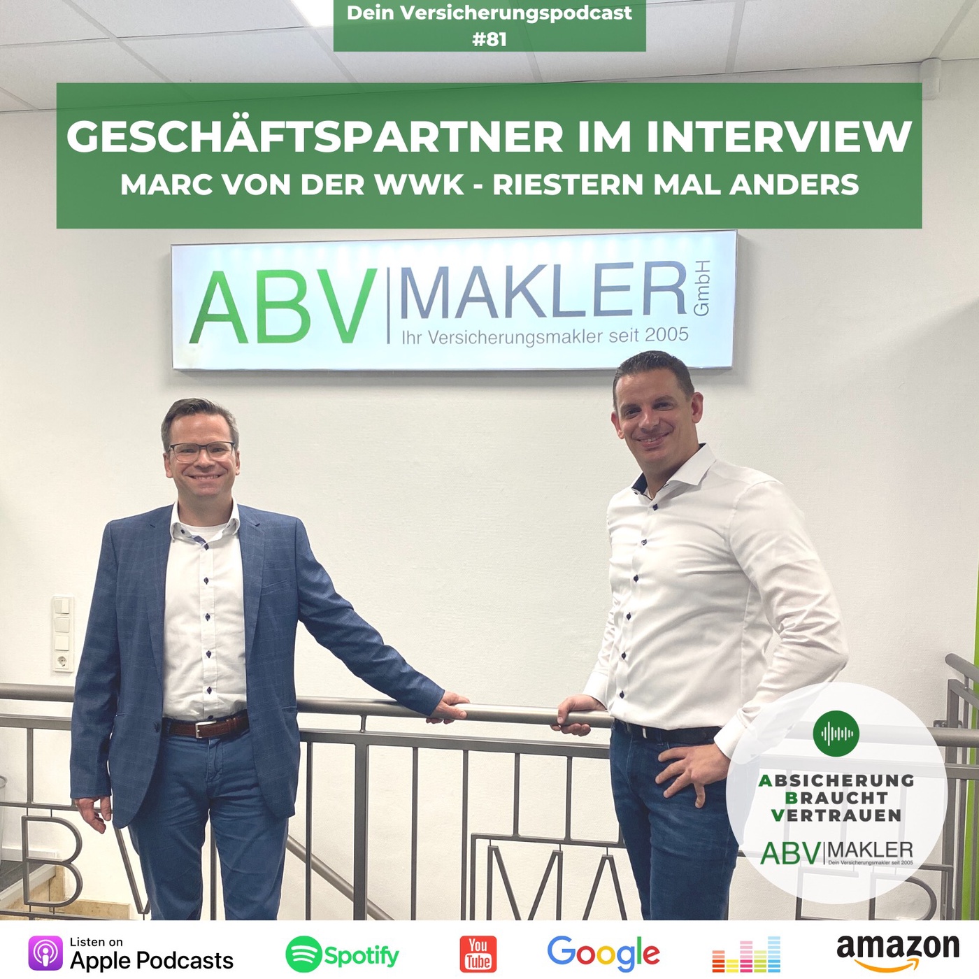 Geschäftspartner im Interview - Marc von der WWK - Riestern mal anders