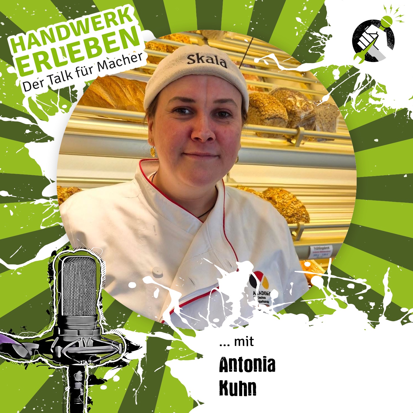 #168 Antonia Kuhn, wieso legt DJ Baguette in deiner Bäckerei auf? 