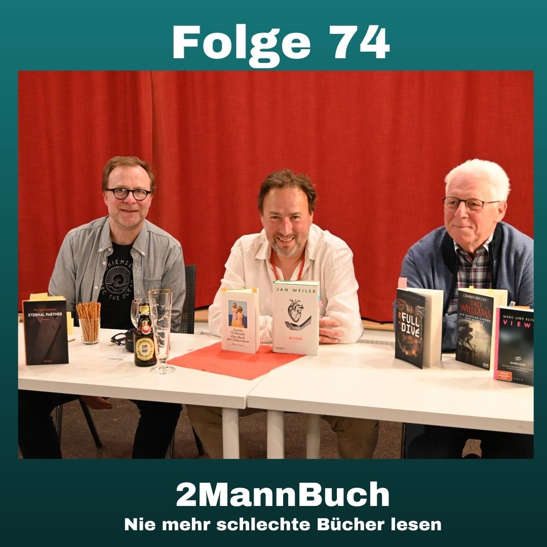 Folge 74 mit Micha Lewinsky, Amélie Nothomb und Marc-Uwe Kling