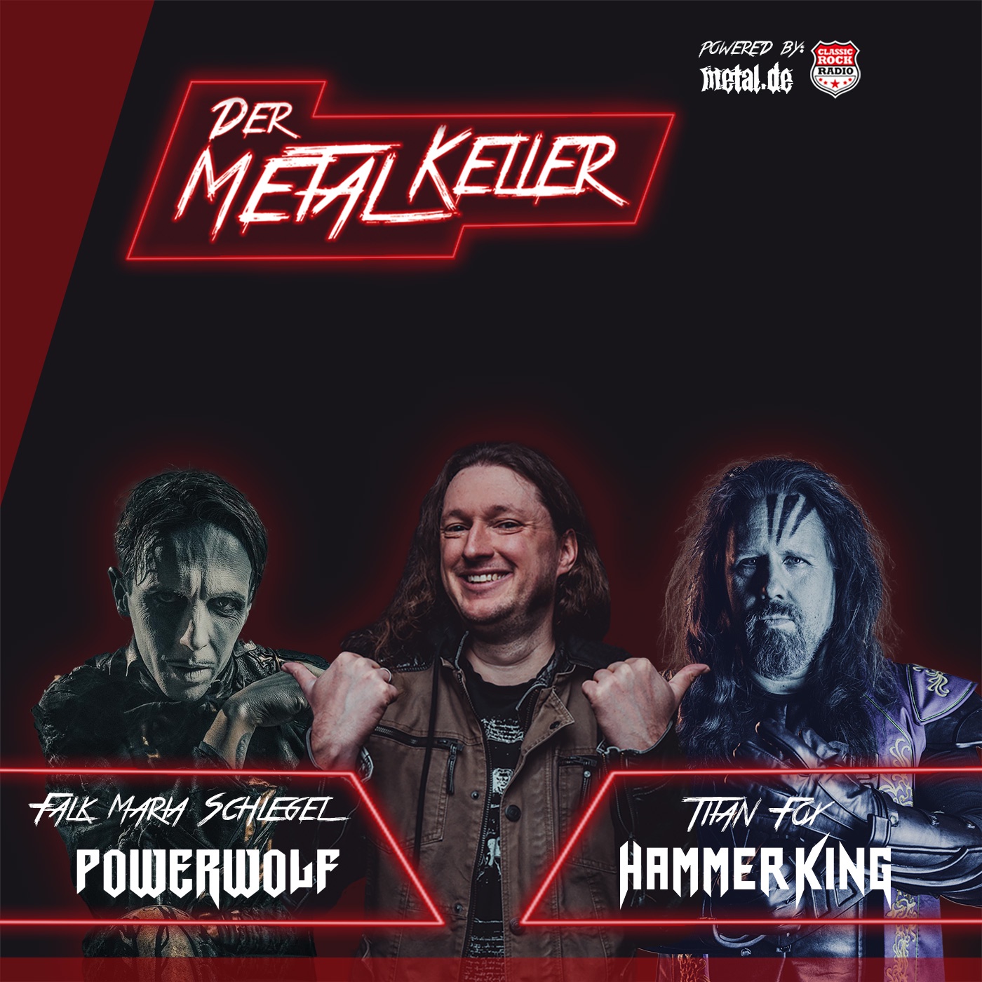 Gehen ein Fuchs und ein Falke in den Keller (feat Powerwolf und Hammer King)