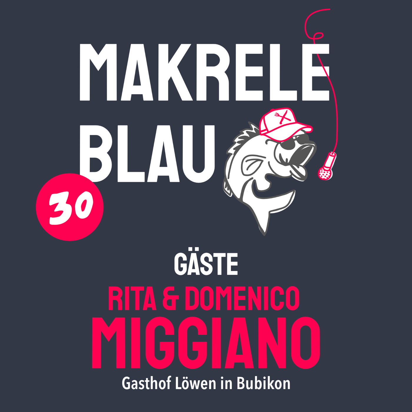 Makrele Blau #30 – Usbildä mit Herz, mit dä Rita & em Domenico Miggiano