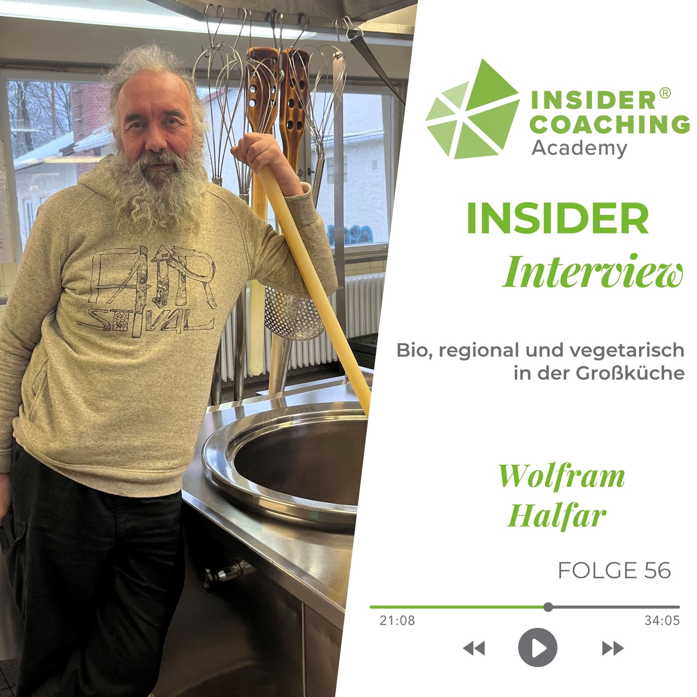 #56  Gesund, regional und bio in der Großküche – wir räumen auf mit Klischees I Wolfram Haflar