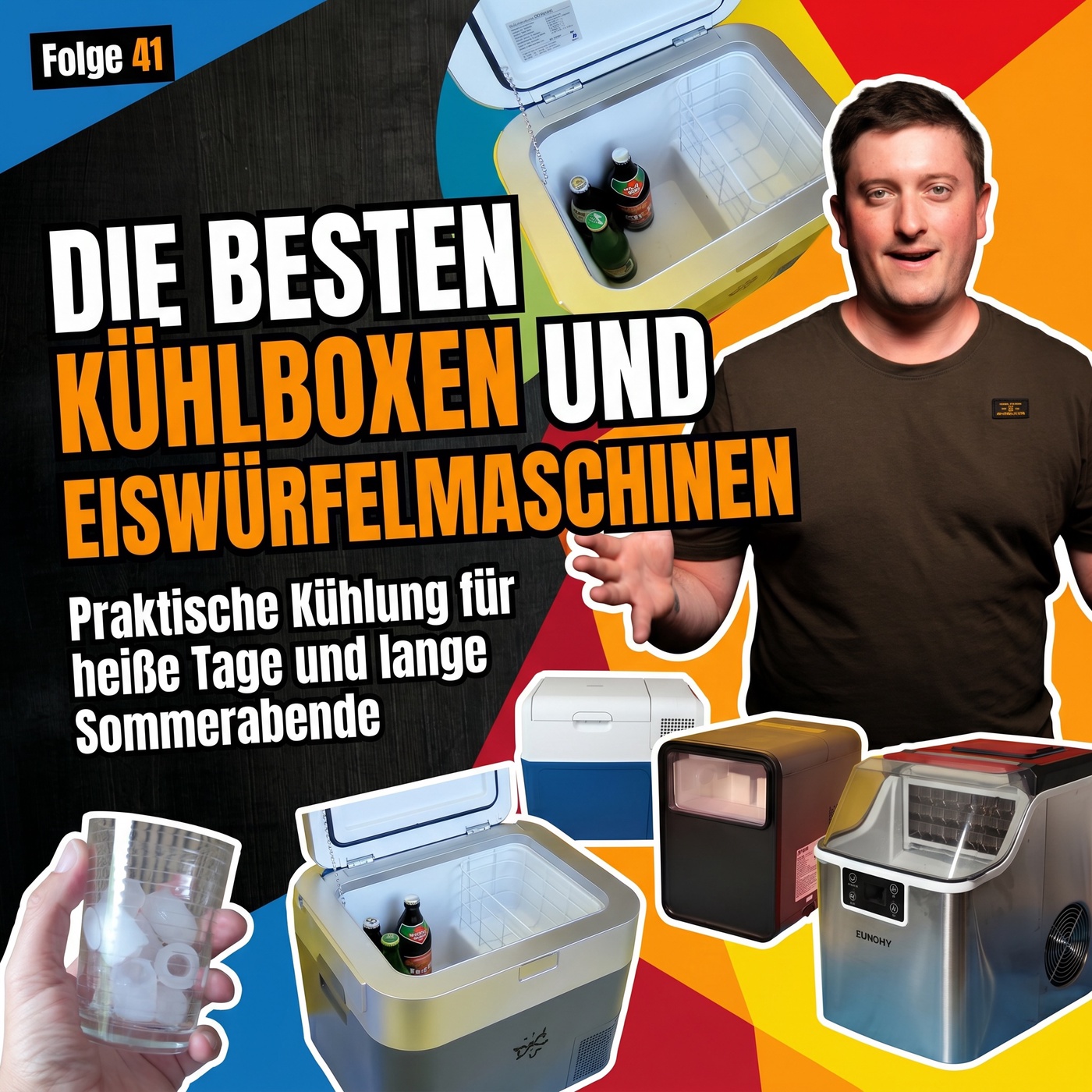 Die besten Kühlboxen und Eiswürfelmaschinen
