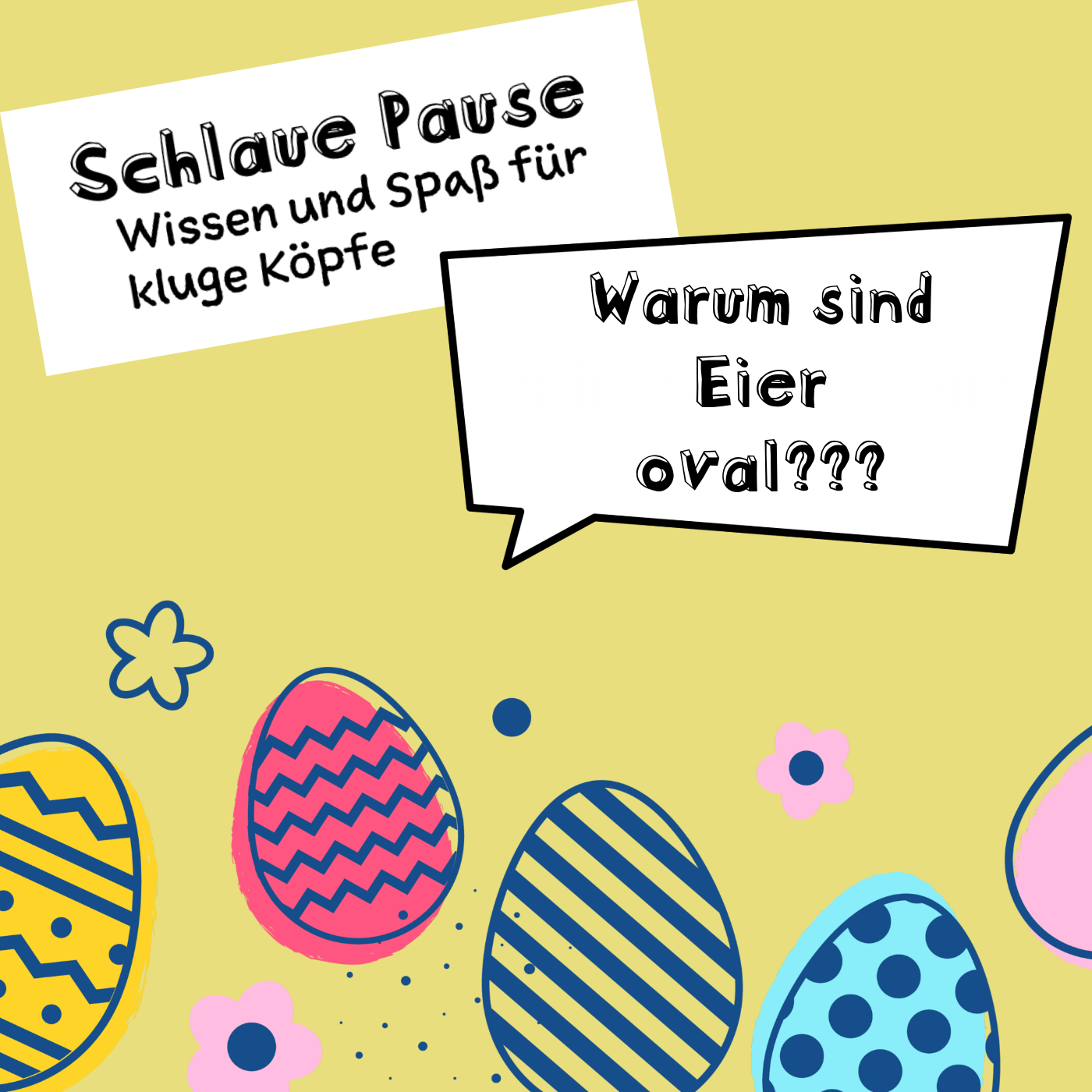 Warum sind Eier oval?
