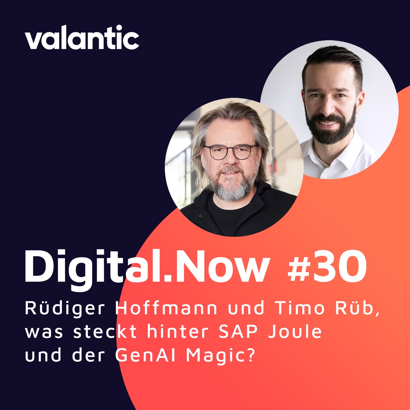 Rüdiger Hoffmann und Timo Rüb, was steckt hinter SAP Joule und der GenAI Magic?