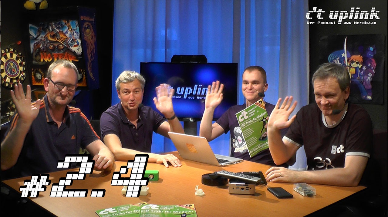 c't uplink 2.4: Alles-Player fürs Wohnzimmer, dubiose Windows-Lizenzen, E-Mail-Clients