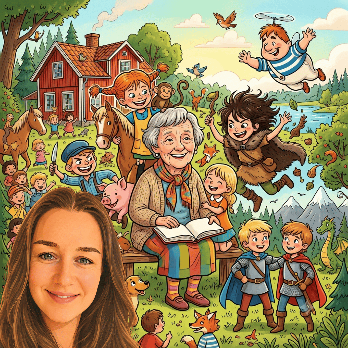 Astrid Lindgren – Die Erfinderin der frechsten Helden der Welt | Geschichte für Kinder