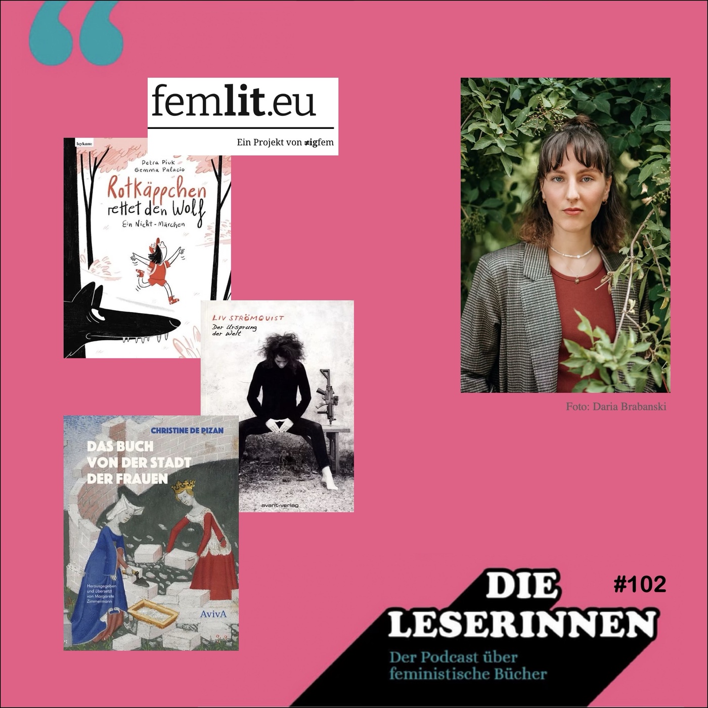 Lies mehr Bücher von Frauen mit den femlit Literaturlisten und Hannah Oppolzer