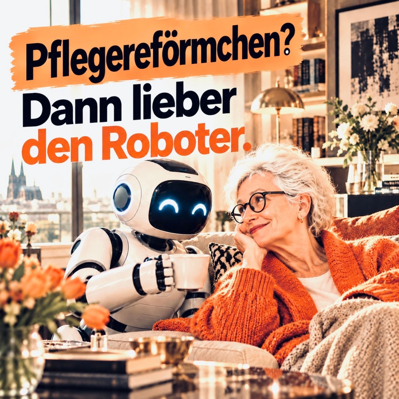 Pflegereförmchen? Dann lieber den Roboter.