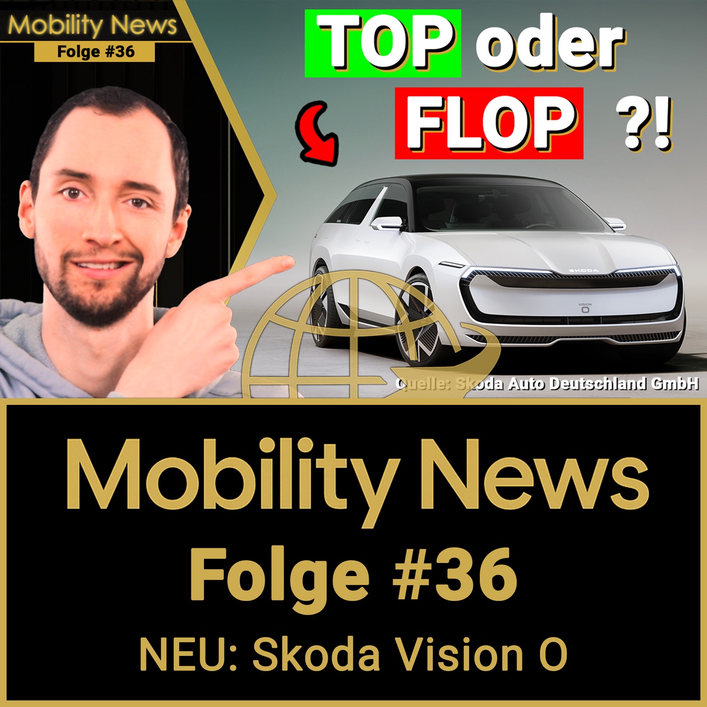 Škoda schickt SUVs in Rente?! Das ist der TRAUM vom Familienpapa: Škoda Vision O | Mobility News #36