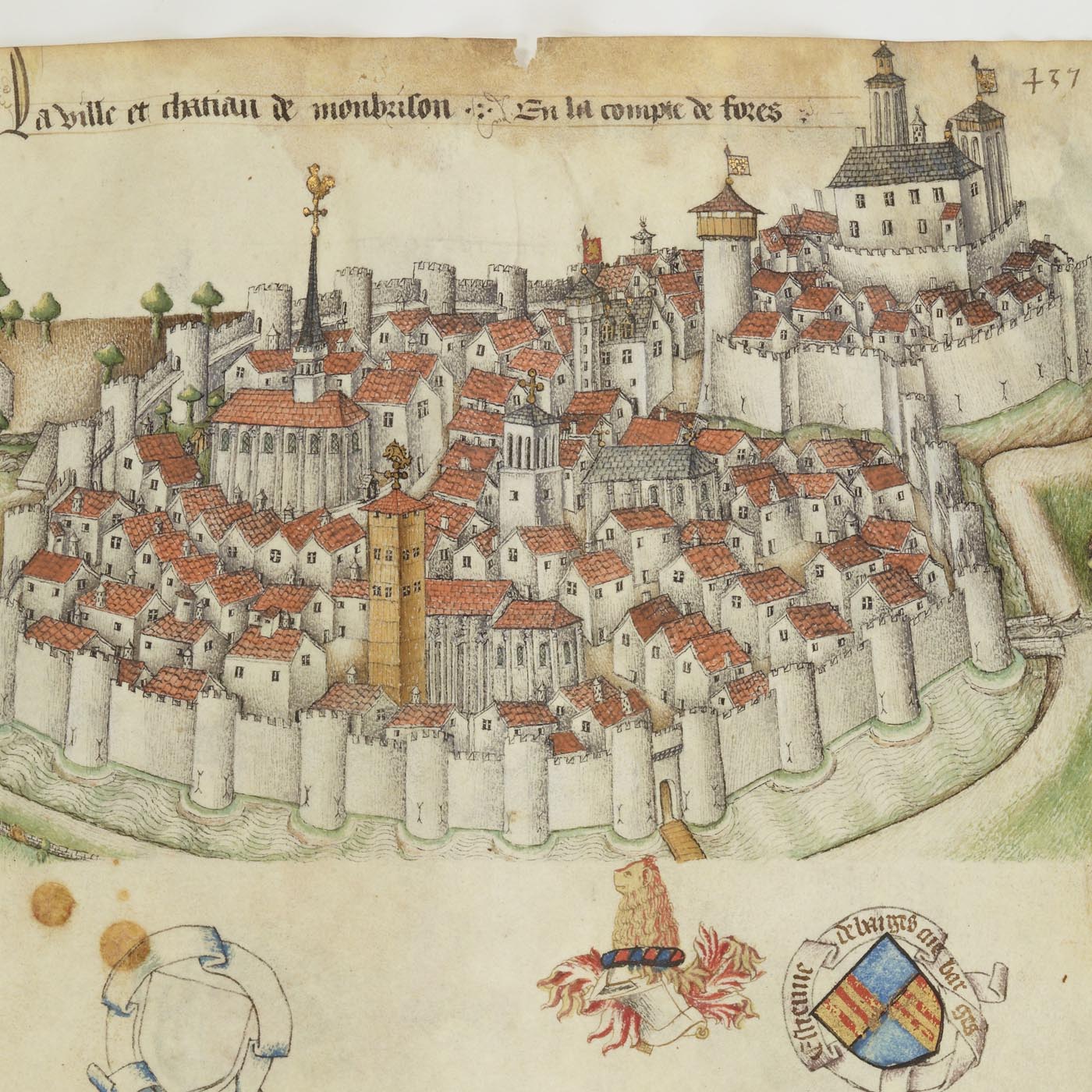 Burg und Stadt - Schutz und Herrschaft
