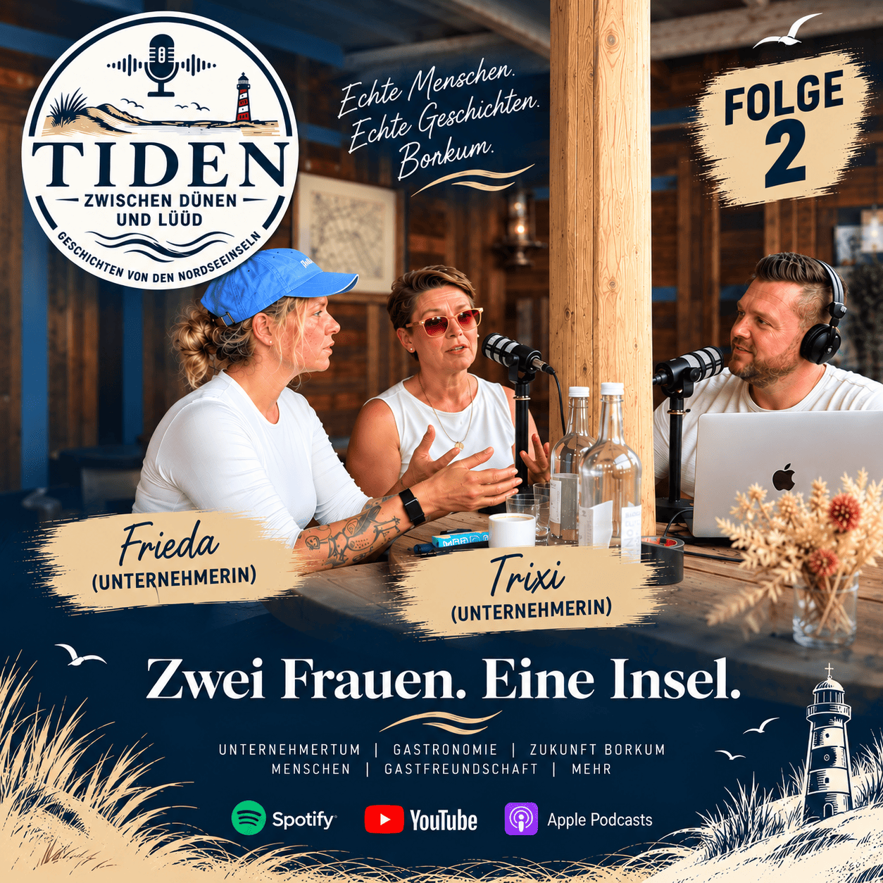  #02 – Frieda & Trixi: Zwei starke Frauen sprechen über Führung, Tourismus und Ihr Wirken.