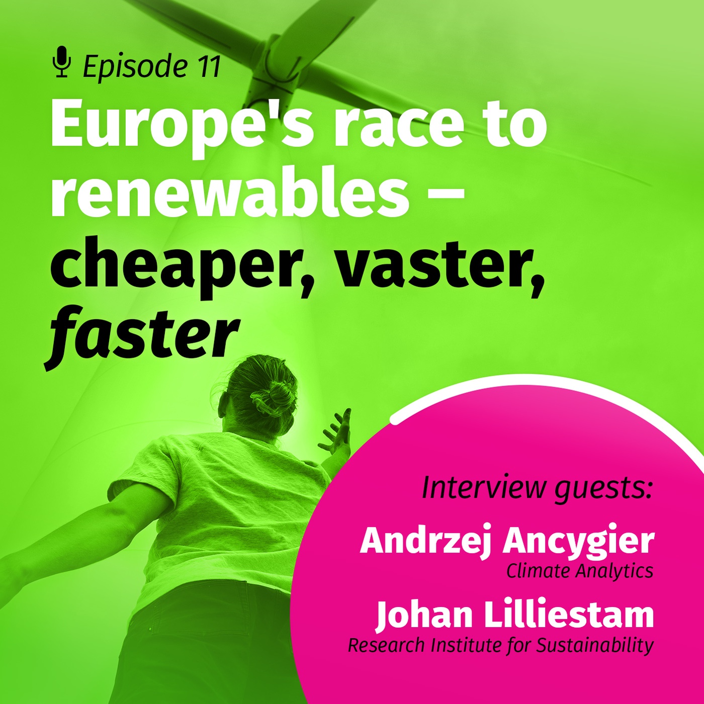 Europe's race to renewables - cheaper, vaster faster
