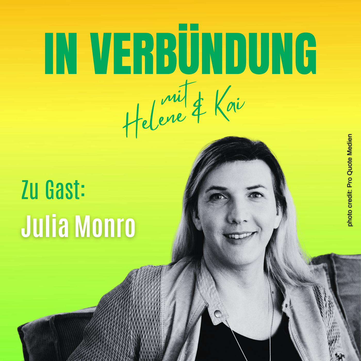 In Verbündung mit Julia Monro – „Toleranz ist keine Einbahnstraße“