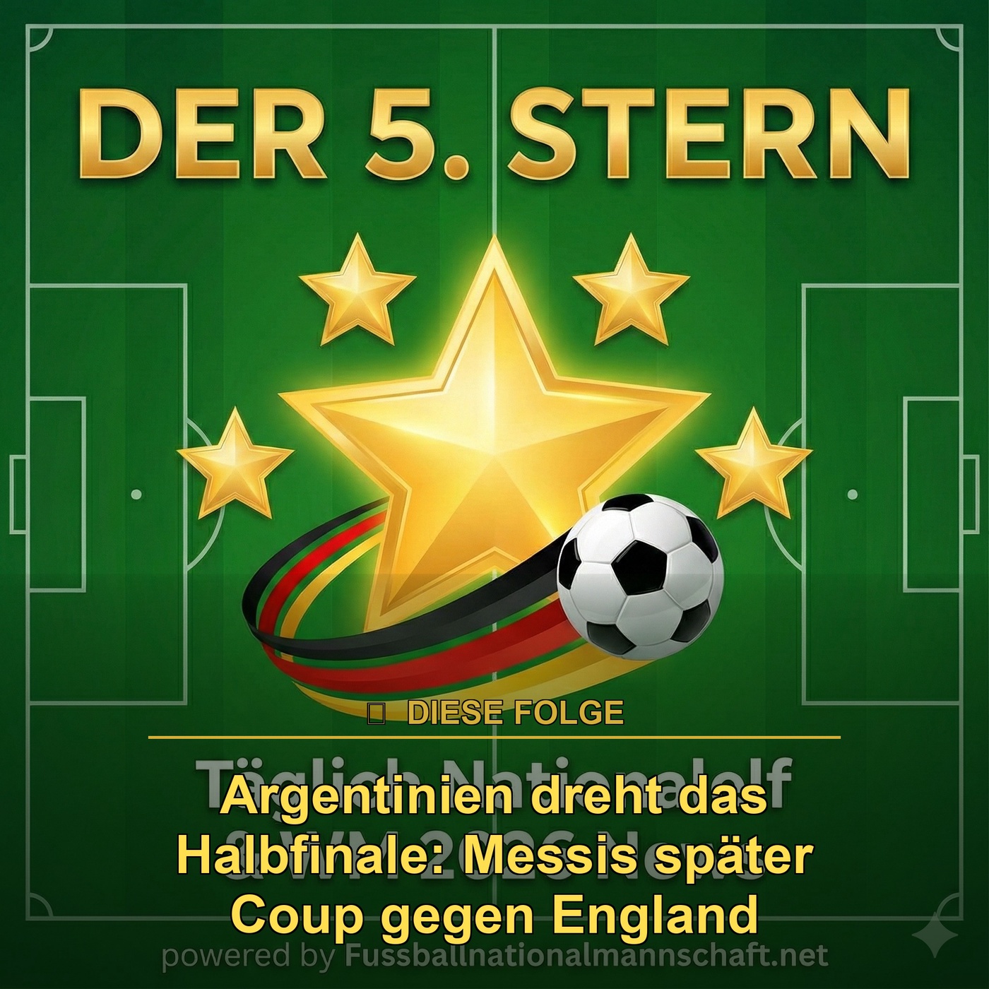 Fußball WM Halbfinale - Argentinien im Final! Argentinien dreht das Halbfinale: Messis später Coup gegen England