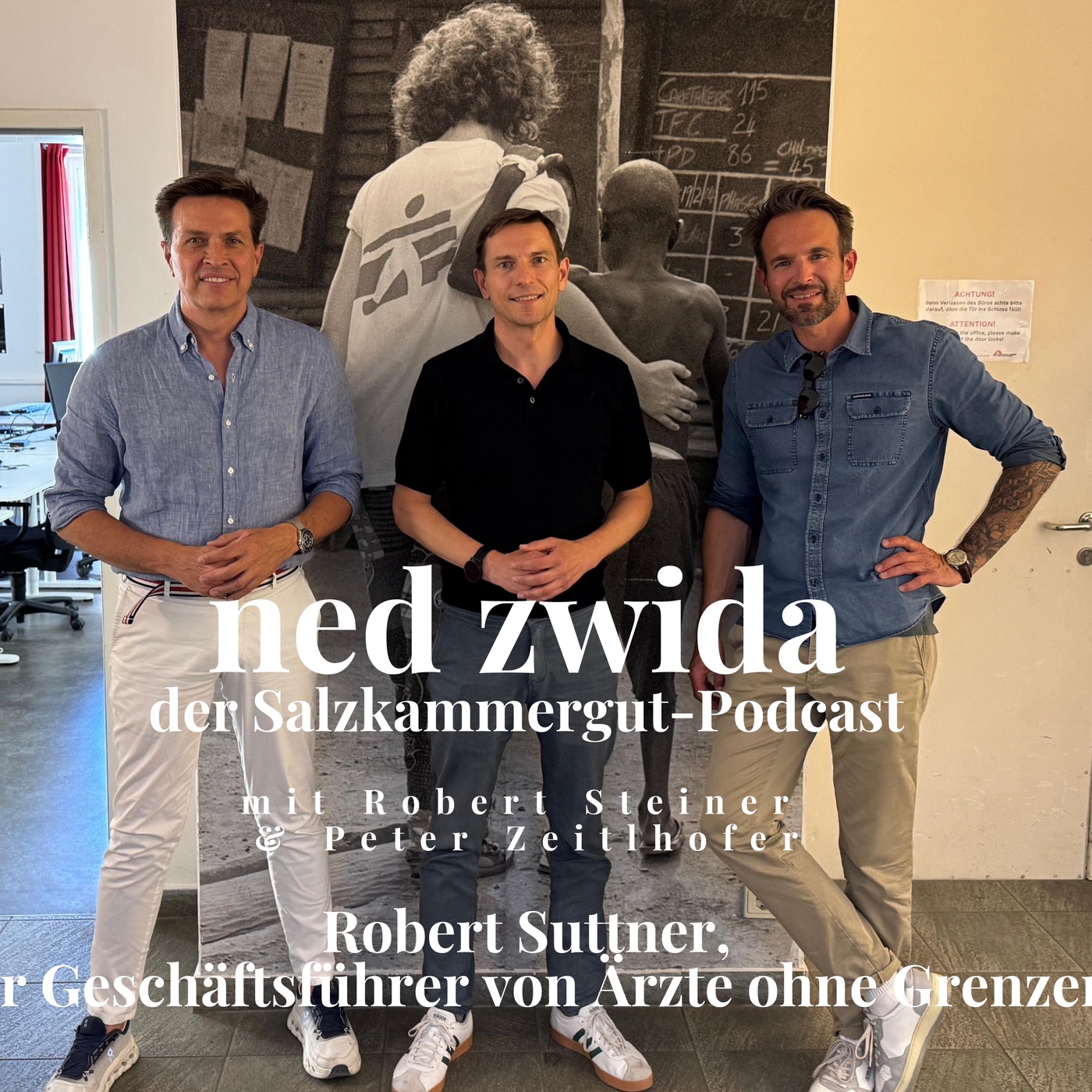 Episode 91: Roland Suttner, der Geschäftsführer von Ärzte ohne Grenzen