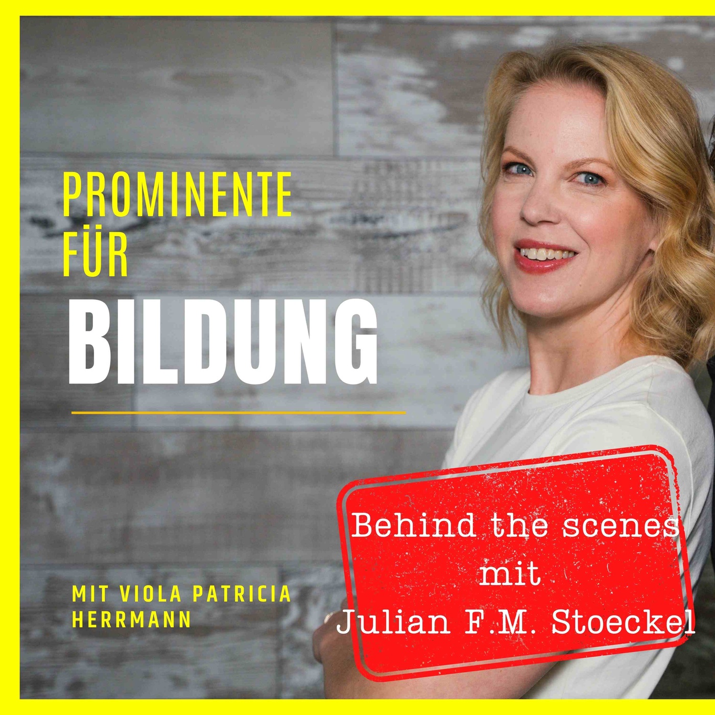 Behind the scenes mit Julian F.M. Stoeckel