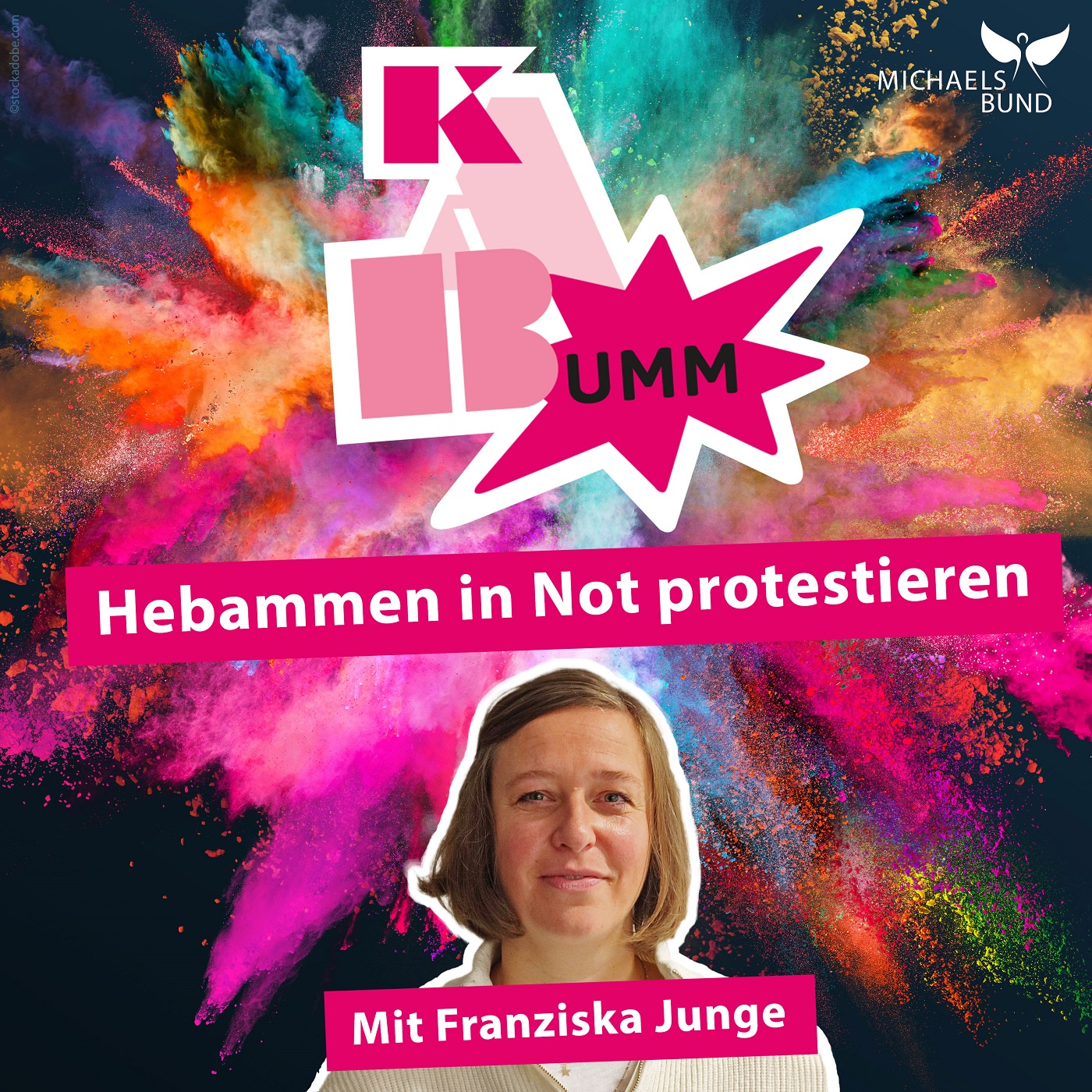 Hebammen in Not protestieren