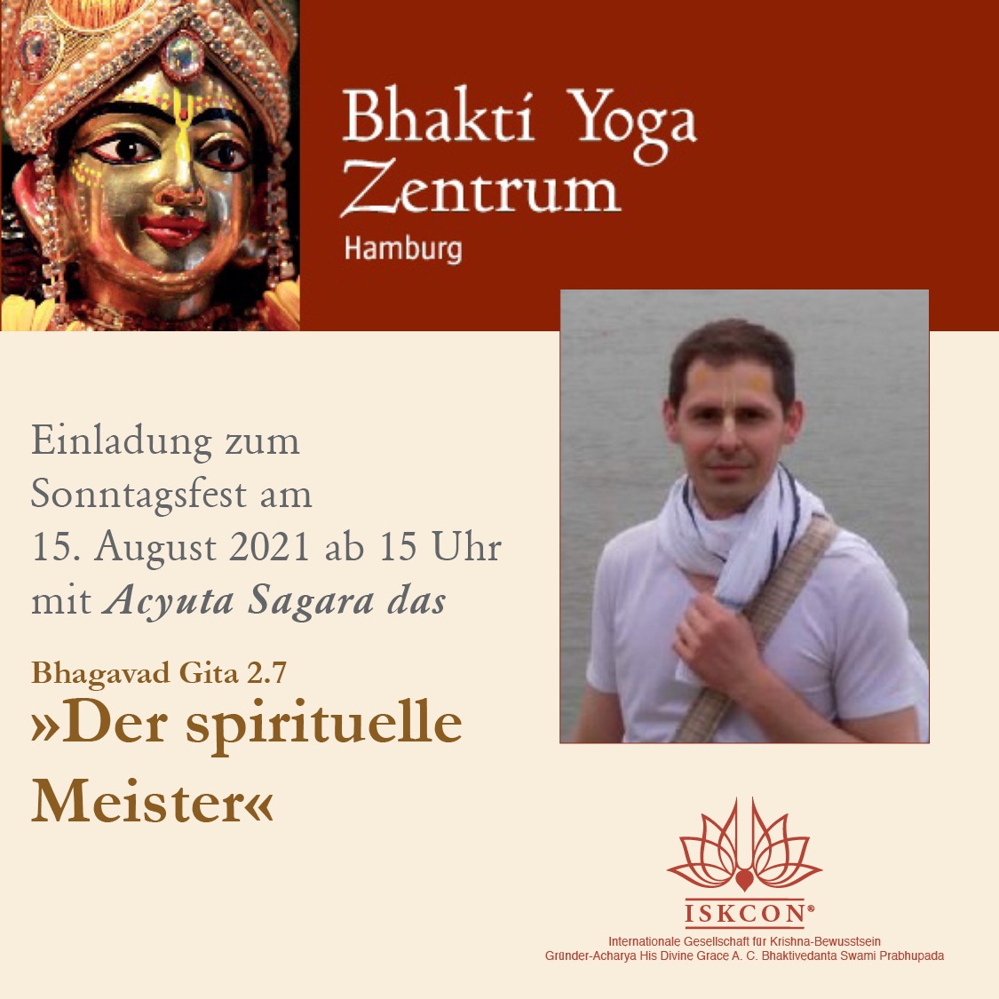 Der spirituelle Meister – Bhagavad Gita 2.7
