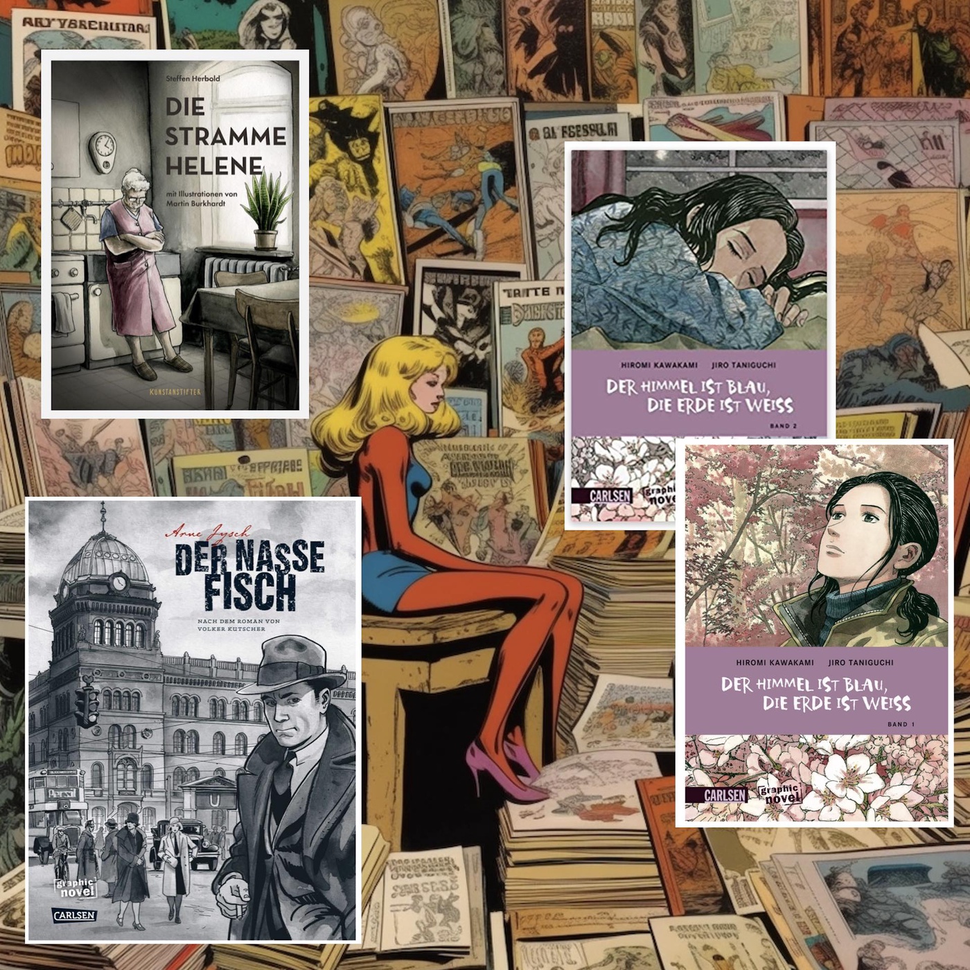 Graphic Novels - bebilderte Literatur für Erwachsene