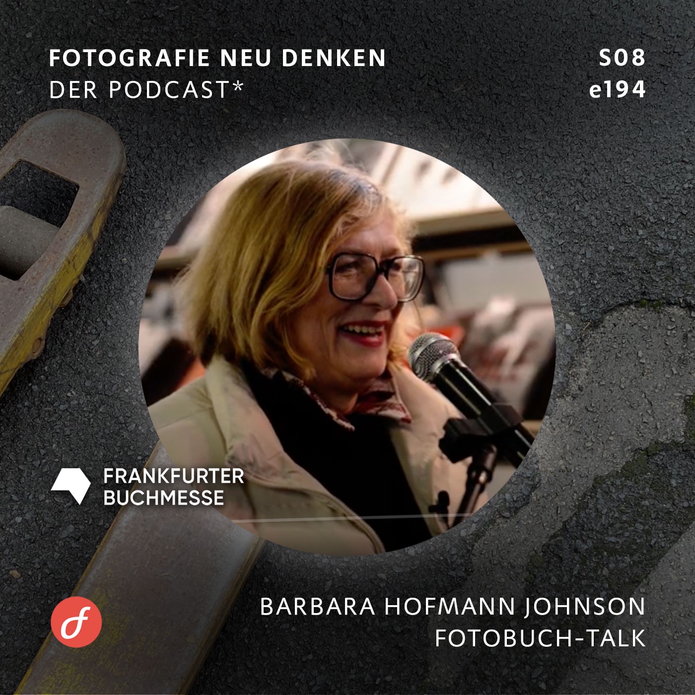 e194 Barbara Hofmann Johnson. Fotobuch-Talk. Frankfurter Buchmesse 2024.