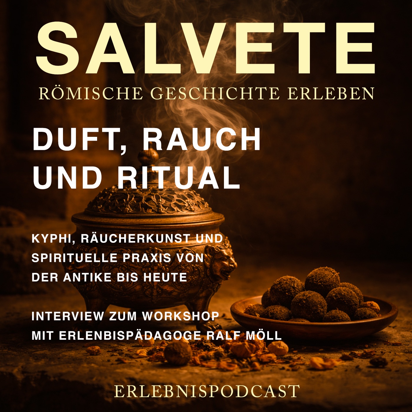Duft, Rauch und Ritual – Kyphi, Räucherkunst und spirituelle Praxis von der Antike bis heute