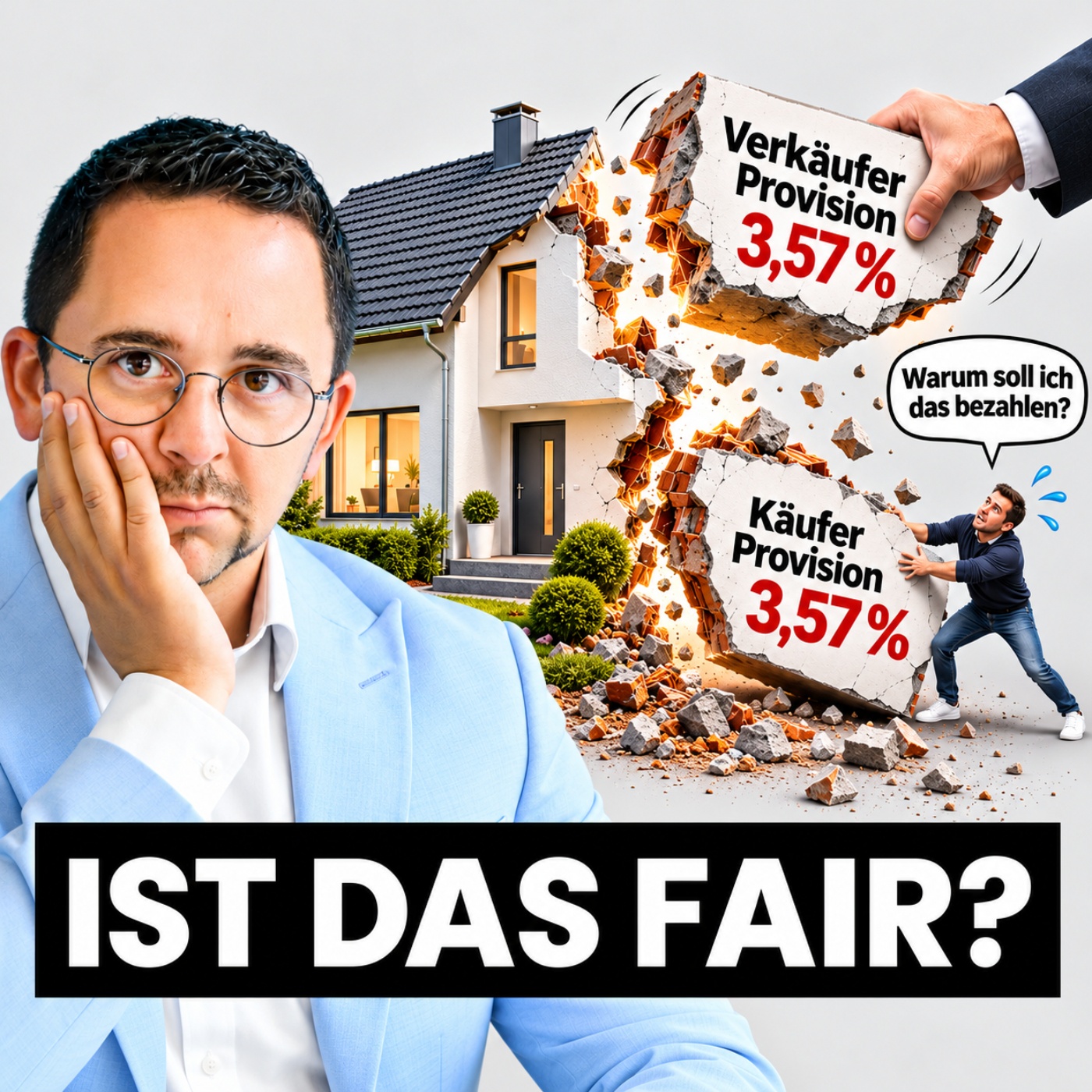 Maklerprovision: Warum zahlt der Käufer mit?
