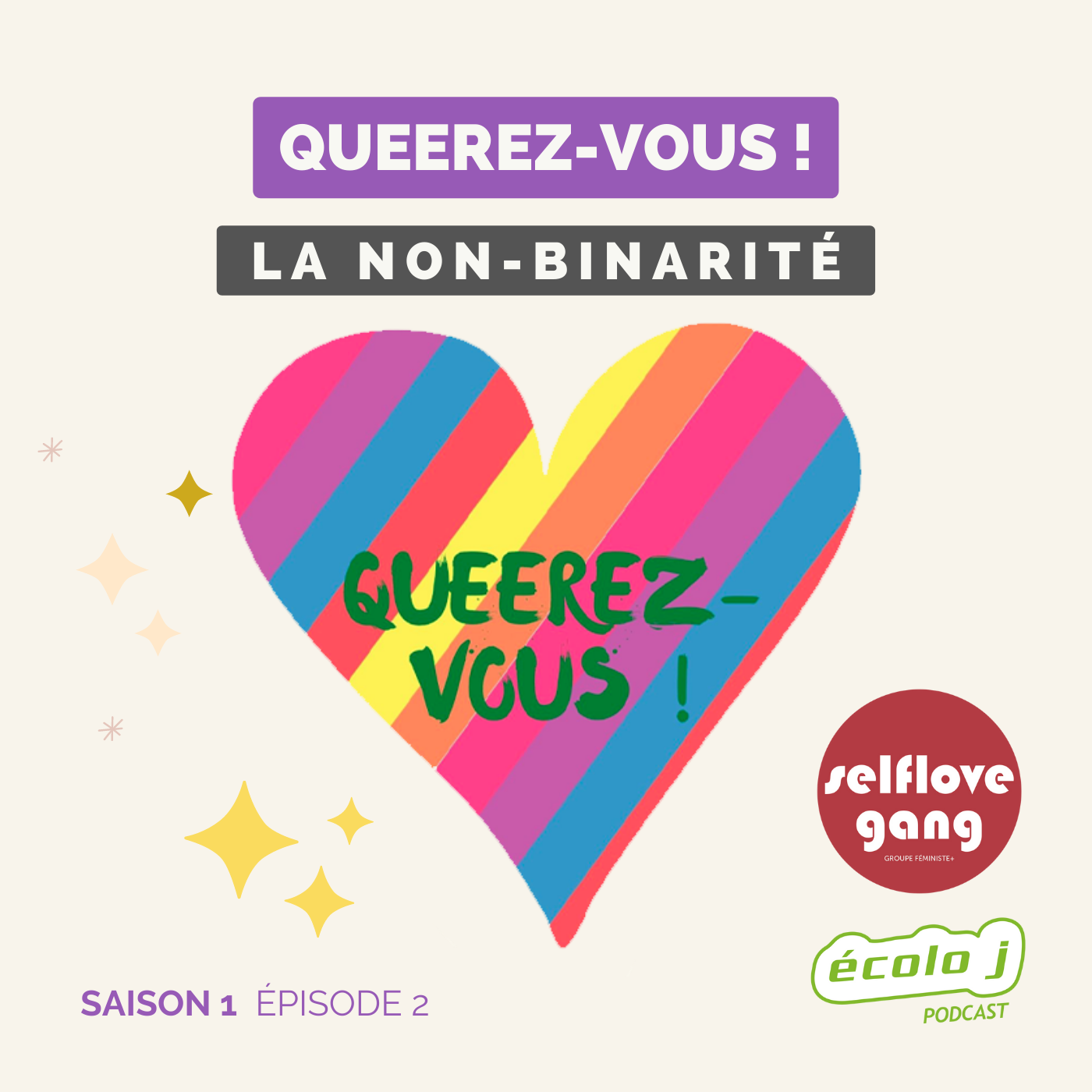 Queerez-vous ! S1E2 : La non-binarité