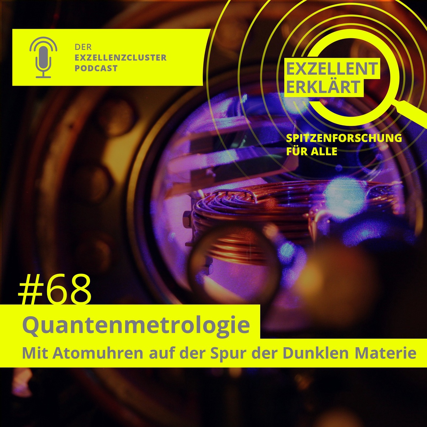 Quantenmetrologie – mit Atomuhren auf der Spur der Dunklen Materie