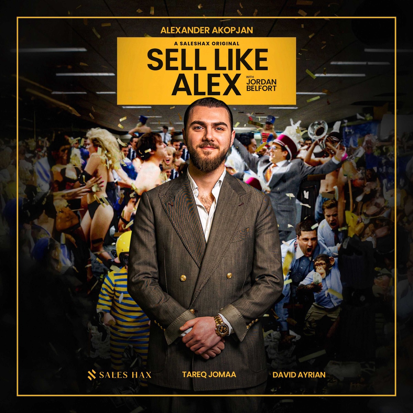 Der Weg zum Verkaufserfolg: Jordan Belfort beim 'Sell like Alex'-Event