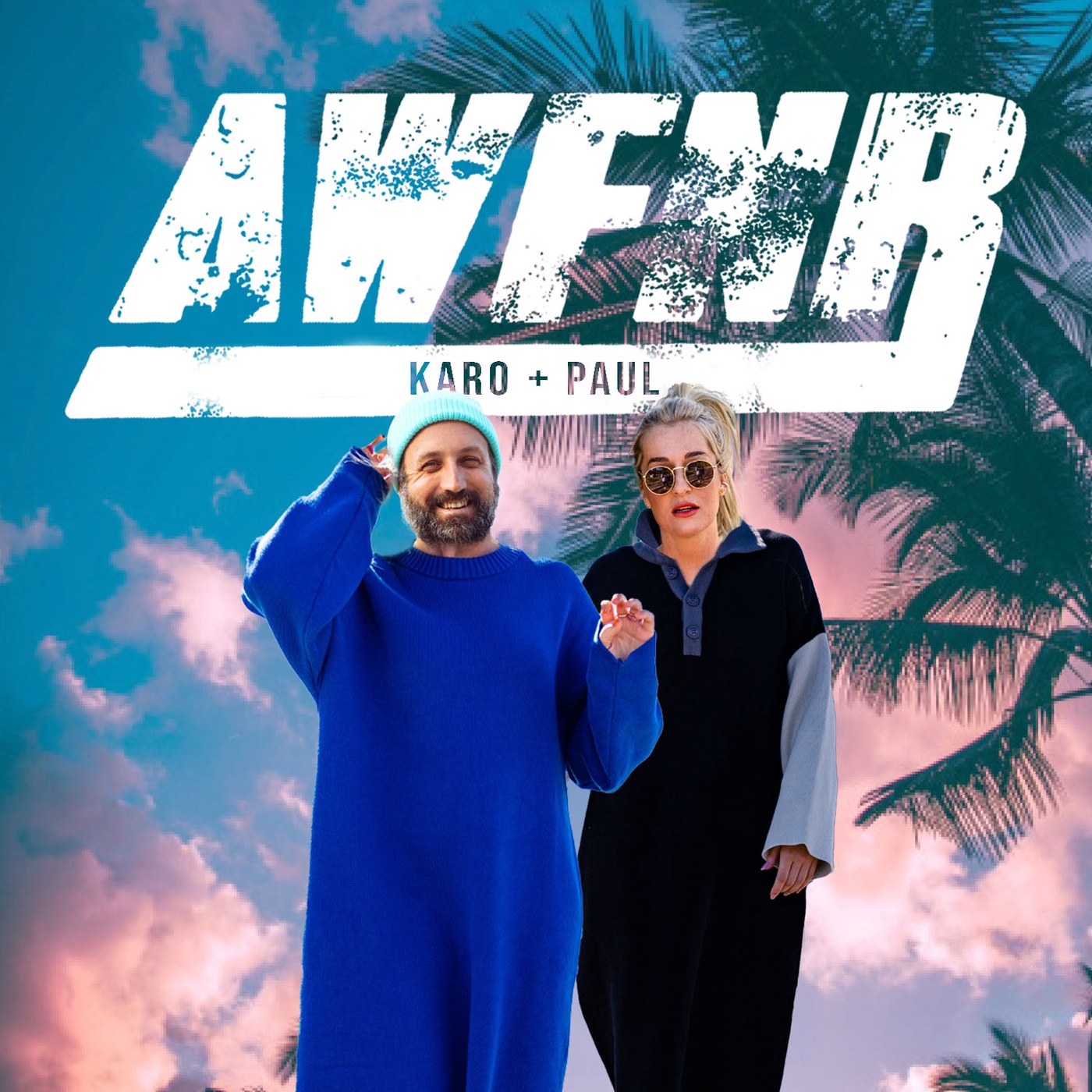 AWFNR #417 - KARO KAUER & PAUL - Das blaue Strickkleid