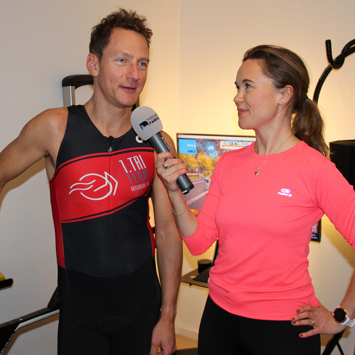 Eike Diestelkamp trainiert für den Iron Man Hawaii