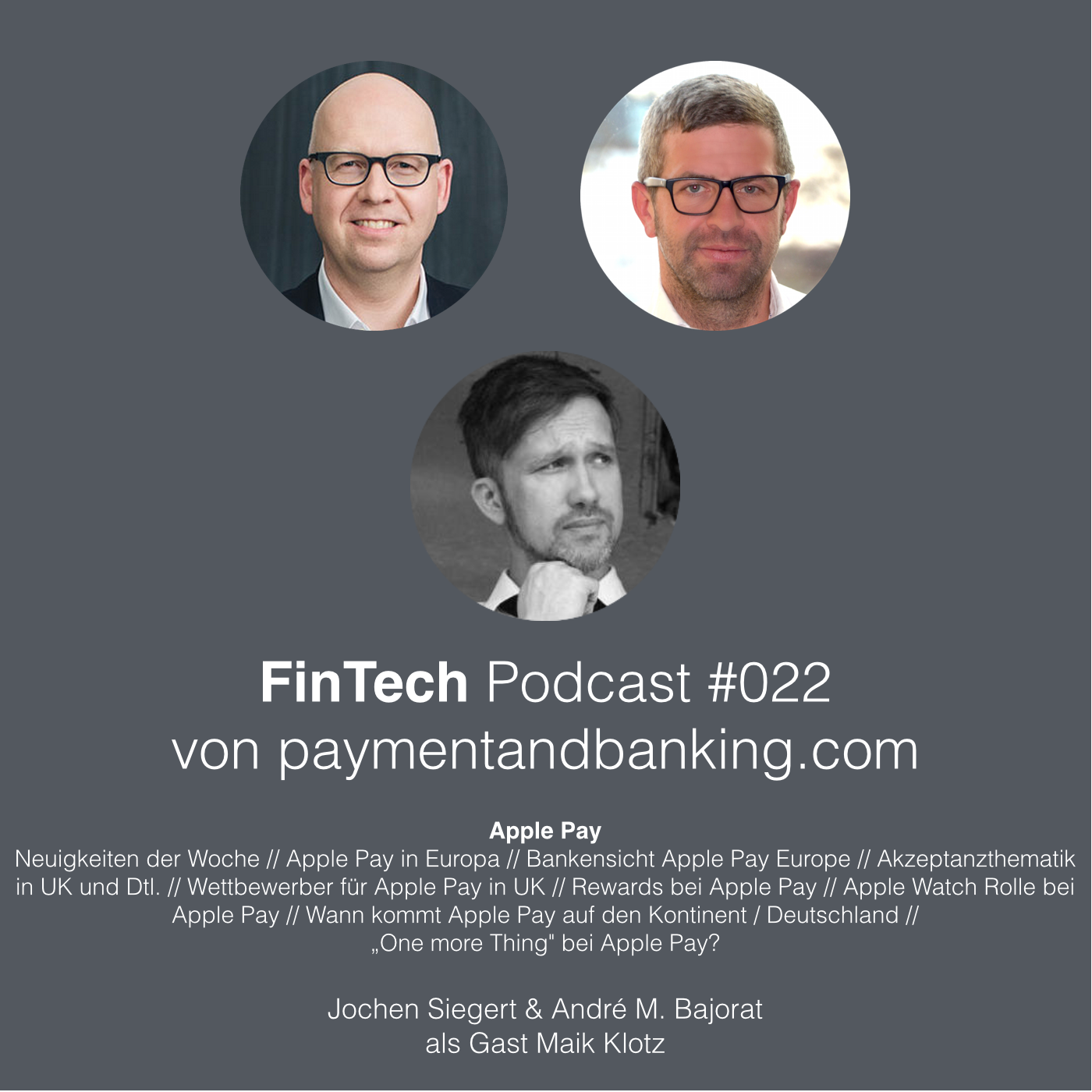 FinTech Podcast #022 - Apple Pay Start in Europa