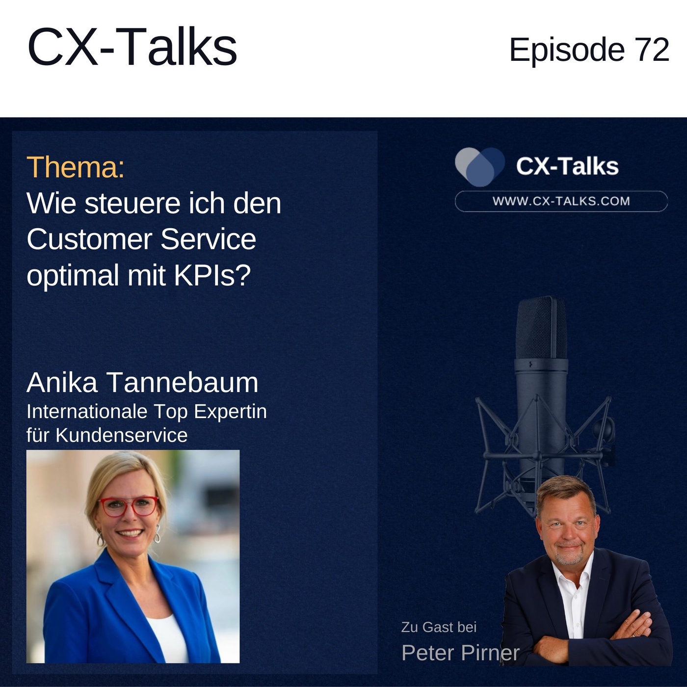 #72 Wie steuere ich den Customer Service optimal mit KPIs? Anika Tannebaum (Internationale Top Expertin Kundenservice)