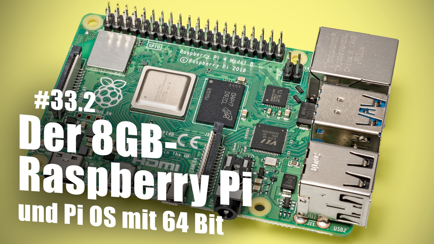 Smartphones fernsteuern, Biometrie im Alltag und ein Raspi mit 8GB | c’t uplink 33.2